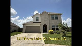 Video Tour of 127 Nova Lake Dr, Duson, LA