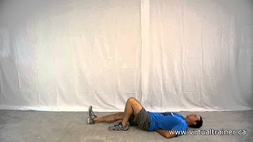 How to do a McGill Curl Up exercise