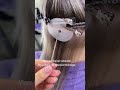 Micro keratips. Hair extensions. Наращивание волос #ヘアカラー #tokyohairsalon #lanalubeauty #ヘアエステ