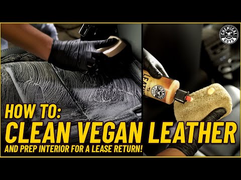How To Clean A Faux-Leather Interior! - Tesla Lease Return Part 2 - Chemical Guys
