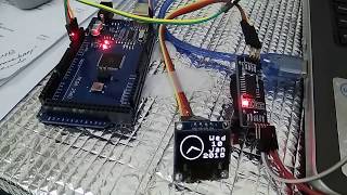 0.96" OLED Analog Clock