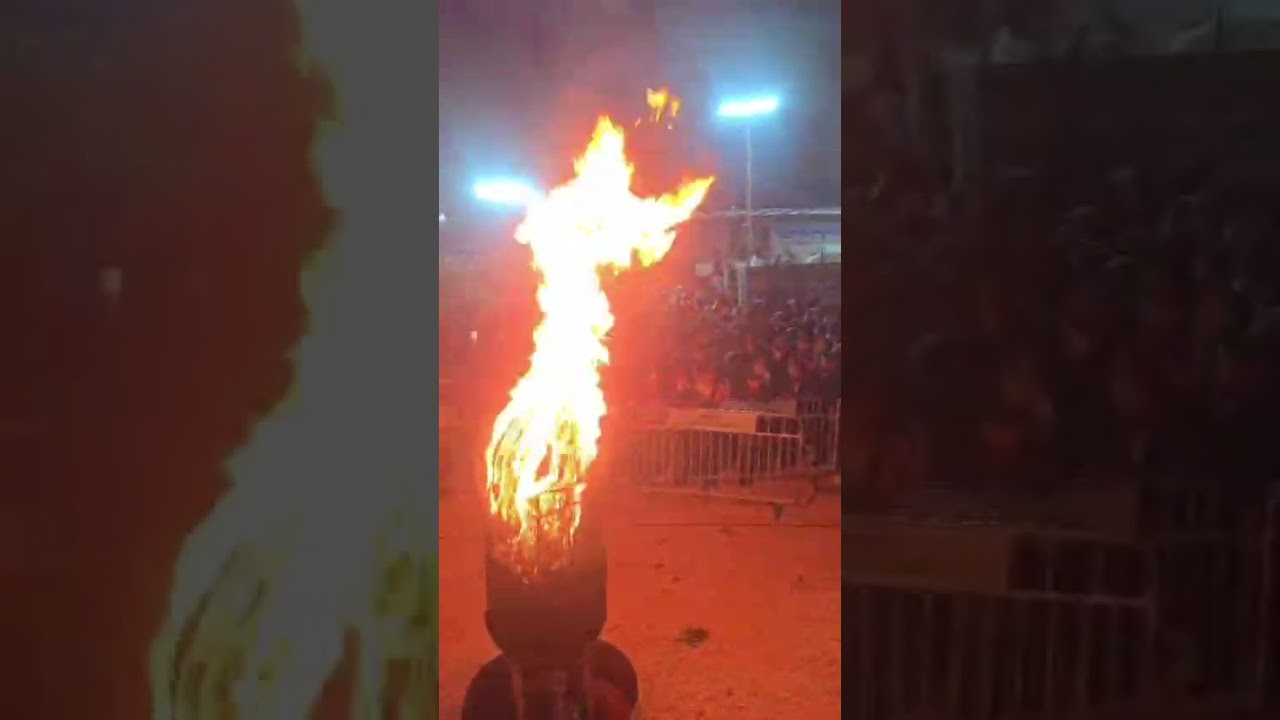 ההדלקה המרכזית במירון ע''י מורנו ורבנו המקובל האלקי הרב בניהו שמואלי שליט''א