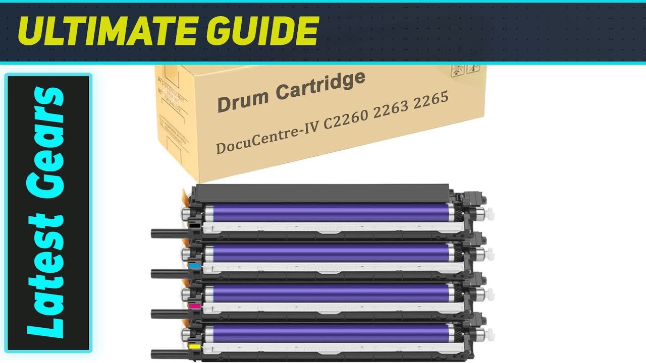 Xerox R4 Xerox C2260s Best Imaging Drum: GOOSKD R1/R2/R3/R4 Kit! - YouTube