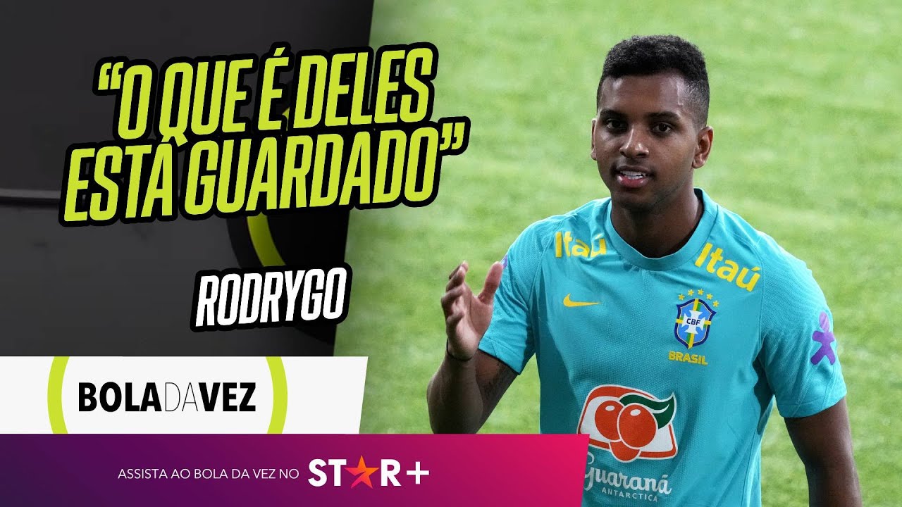 “ARGENTINA??? NÃO VOU DAR MORAL PARA ELES!” | Rodrygo no Bola da Vez