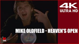 Mike Oldfield - Heaven's Open (Official Music Video) | REMASTERED (UHD 4K60FPS)