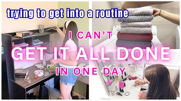 DOING WHAT I CAN WHEN I CAN | CLEAN WITH ME