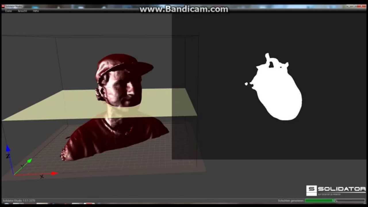 Slicen im Solidator Studio