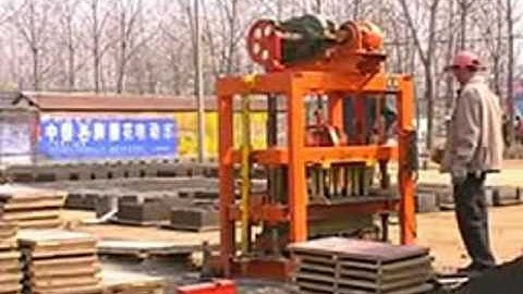 qtj4-40 brick cement blocks making machine