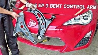 Scion FR-S Build Episode 3  Installing New CONTROL ARM