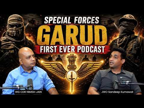 IAF GARUD Commando Reveals Kashmir's Untold Truth | First-Ever GARUD SF Podcast :JWO Sandeep Kumawat
