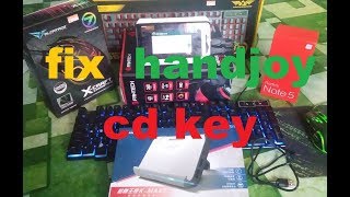Fix CD key handjoy game mapping PuBg