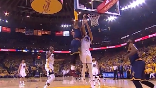 LeBron James POSTERIZES Javale McGee