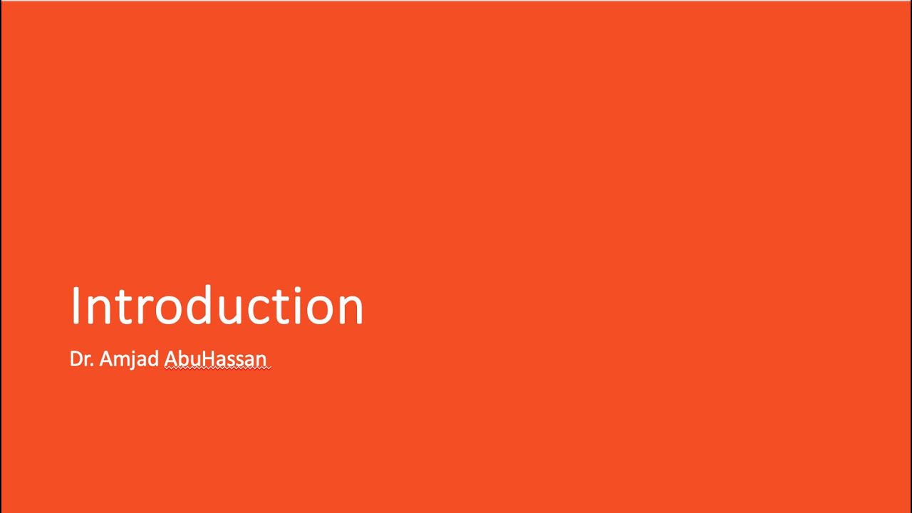 01: Introduction I - Advanced Software Engineering Interactive Session ...