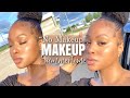 My &quot;No Makeup&quot; Makeup Look | Glowy Flawless Skin Tips + NO Foundation | Easy Summer Look