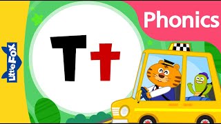 Phonics Song | Letter Tt  | Phonics sounds of Alphabet | Nursery Rhymes for Kids