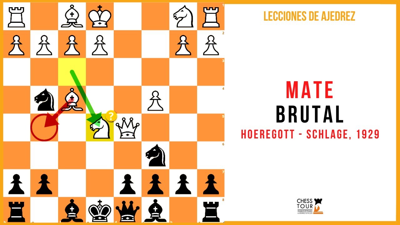 A BRUTAL CHECKMATE Um Xeque Mate Brutal #chess #chesstok #xadrez #ajed