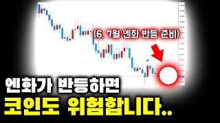 6~7월 엔화 반등 시작하면 코인시장 위험합니다