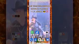 QUE TAN FAN ERES  #fypシ゚viral #banda #marcofloresylajerez