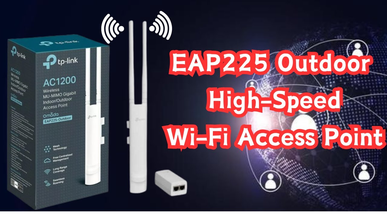 EAP225Outdoor AC1200 Wireless MUMIMO Gigabit Indoor/Outdoor Access