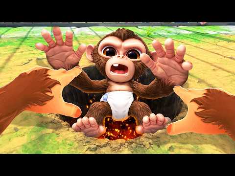Throwing Talking Jimmy Into the ABYSS in I Am Monkey VR