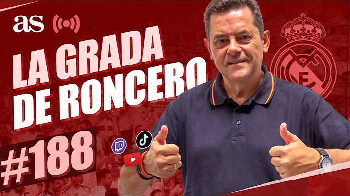 RONCERO, en la previa del PSG - REAL MADRID, XABI ALONSO, GONZALO, VINICIUS | La grada de Roncero