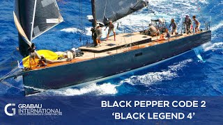 2019 Black Pepper Code 2 Black Legend 4 Sailing Yacht For Sale With Grabau International