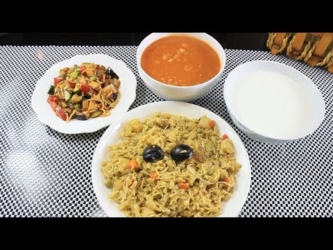 برياني نباتي وجبة اقتصادية لذيذة