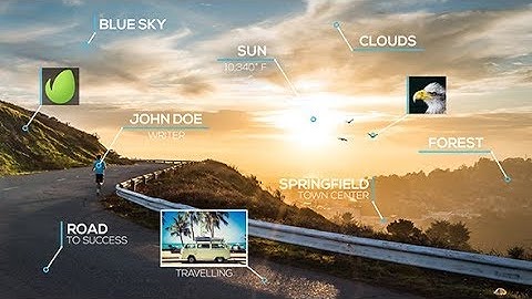 LINE CALL OUTS AND LOWER THIRDS ► [ AFTER EFFECTS TEMPLATES ]