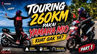 NEKAT‼️Touring 260KM Denpasar - Gilimanuk Pakai Yamaha Mio, Hampir Nyerah di Tengah Jalan🔥PART -1