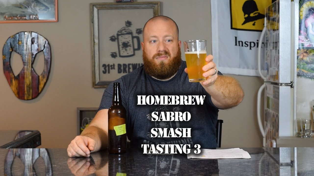 What do Sabro Hops Taste Like 3 Months Later? Homebrewing Sabro SMaSH All Grain BIAB Tasting 3