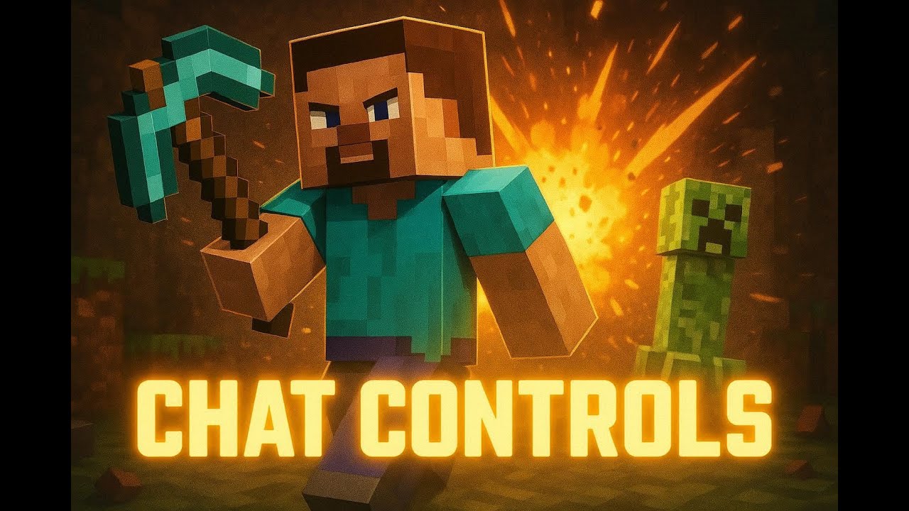 Falling Pickaxe LIVE – Chat Plays Minecraft With Commands!