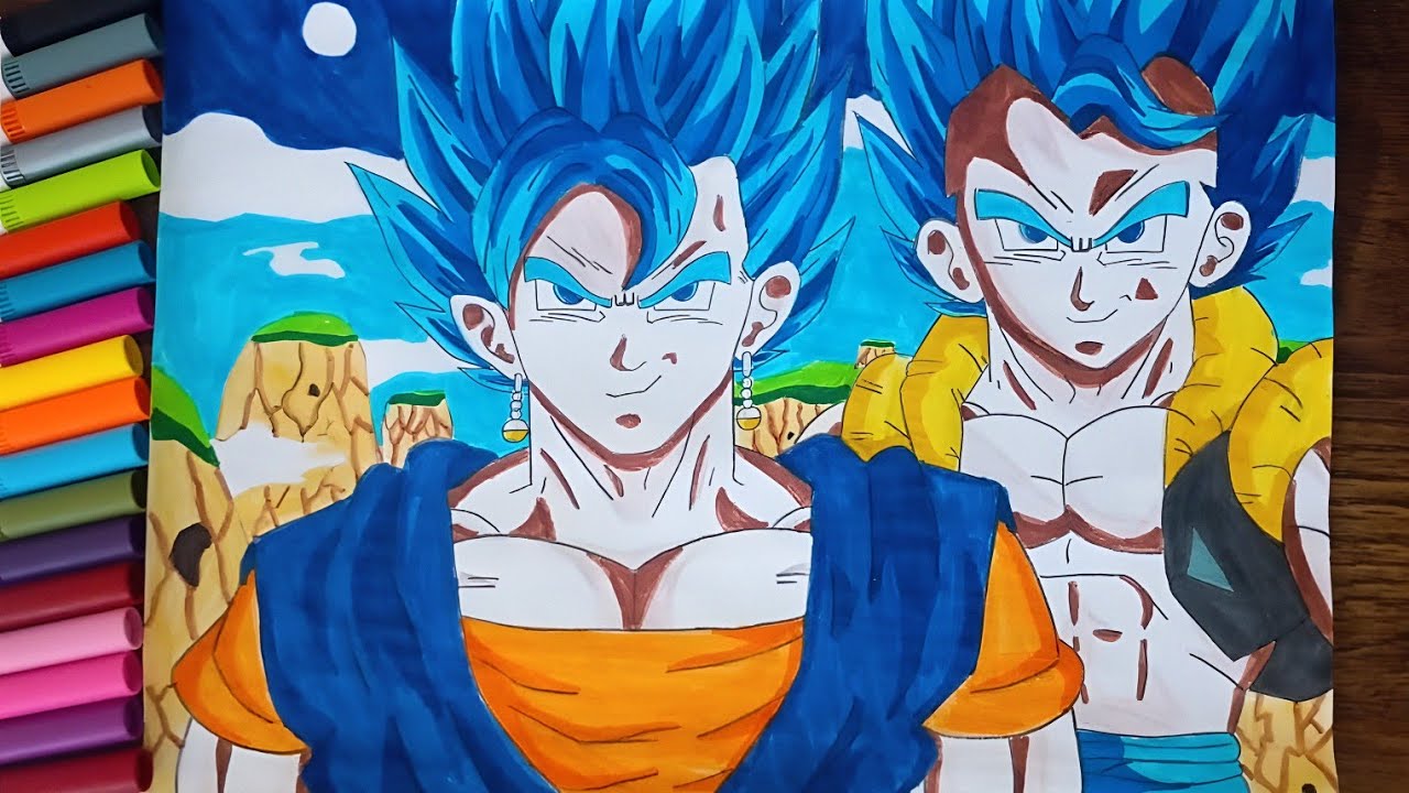 DESENHANDO AS FUSÕES MAIS PODEROSAS DOS ANIMES