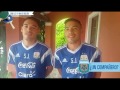 SELECCION NACIONAL - Sub 20: Ping pong con los hermanos Rolón