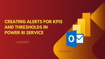 Creating alert for KPIs in Power BI