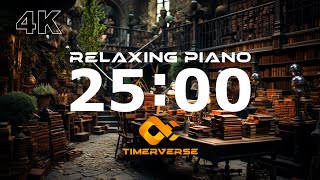 25 Minute Relaxing Piano Music Timer with Alarm ⏰ | #pianomusic #timerelaxing #relaxpianomusic screenshot 5