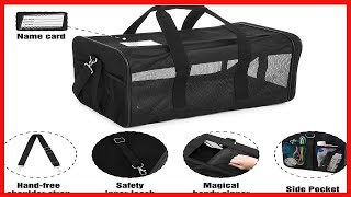 ScratchMe Pet Travel Carrier Soft Sided Portable Bag screenshot 3
