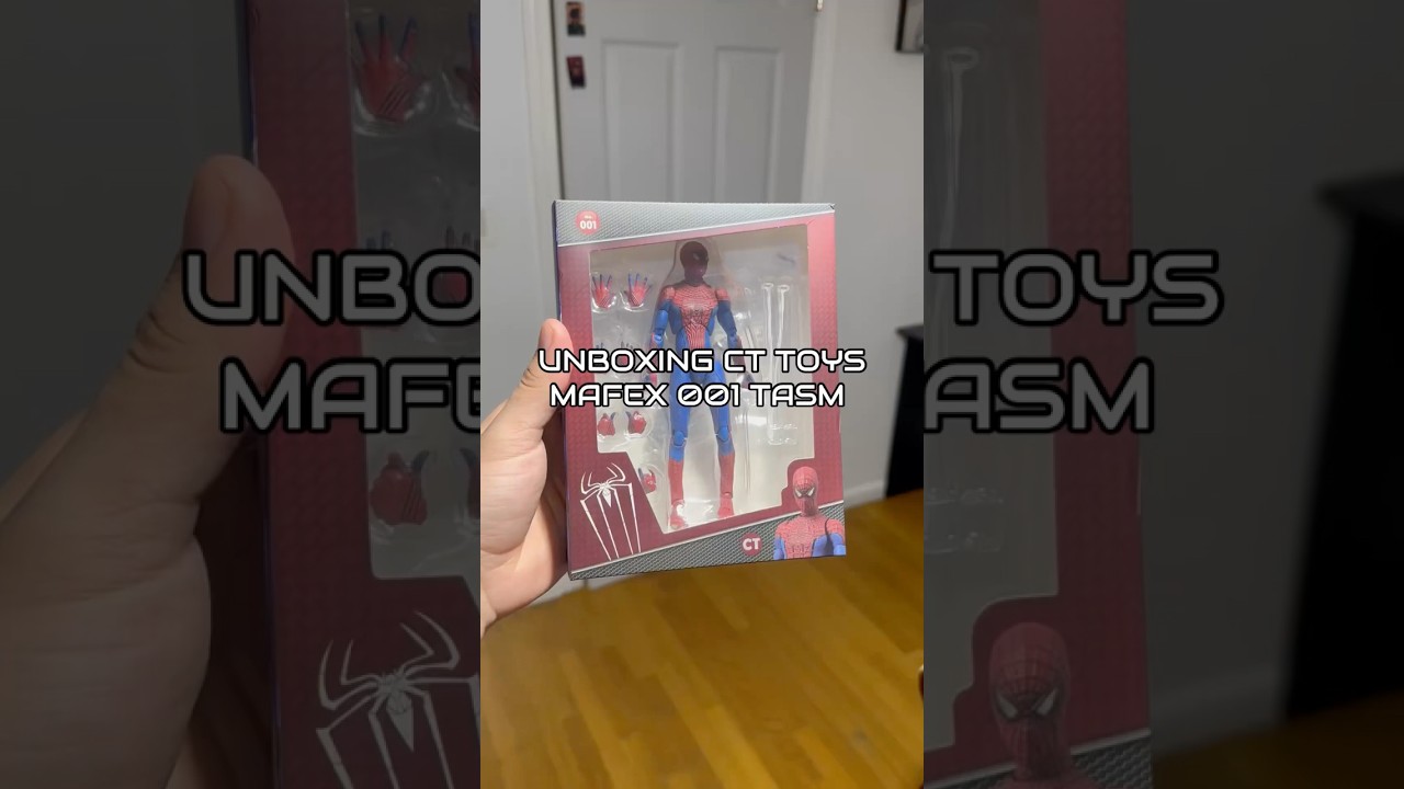CT TOYS MAFEX 001 THE AMAZING SPIDER-MAN UNBOXING!! 