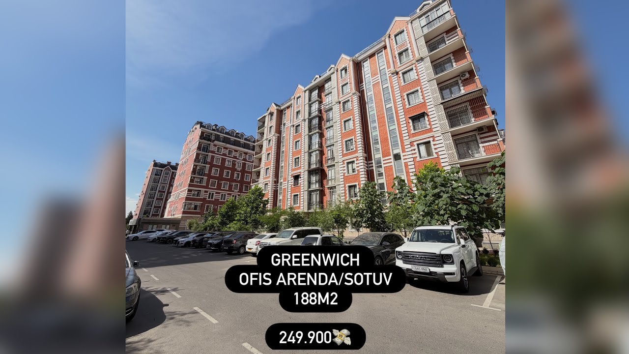 Duplex Ofis 188m2 Greenwich Turar Joy Majmuasida⏯️