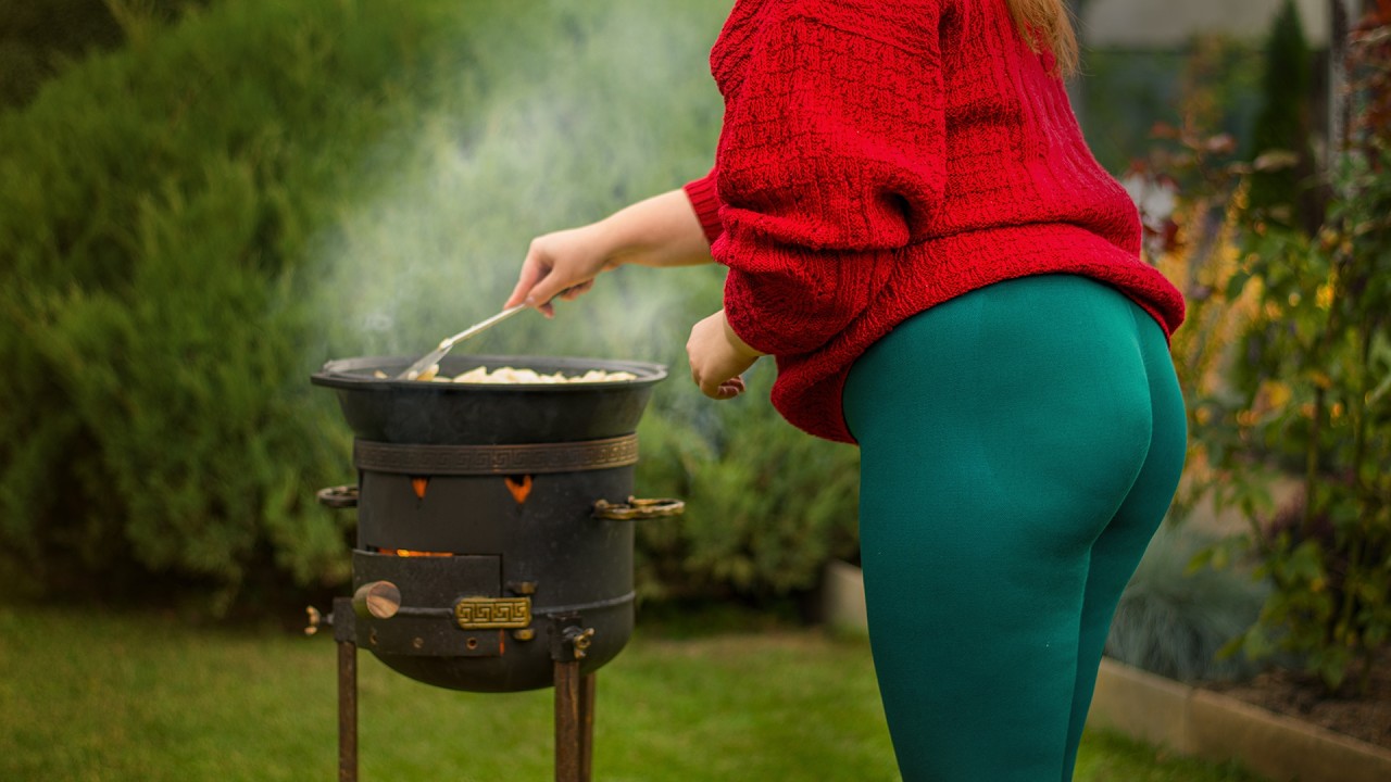 Making Apple Jam Outdoors | Slow Living Cooking at the Cottage
