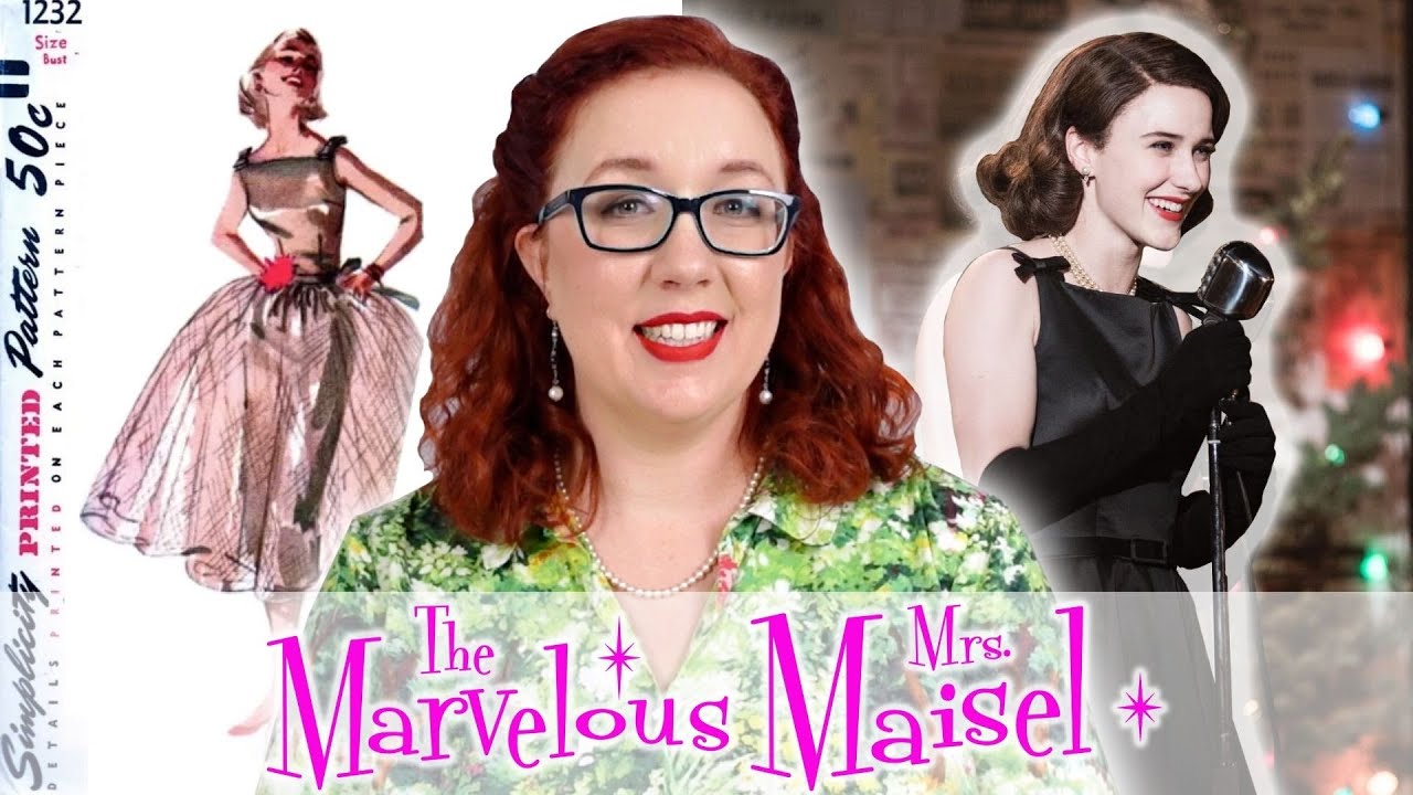 I found Vintage Patterns for Mrs. Maisel Costumes || The Marvelous Mrs. Maisel