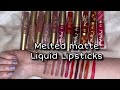 Too Faced Melted matte Liquid Lipstick Swatches 😊