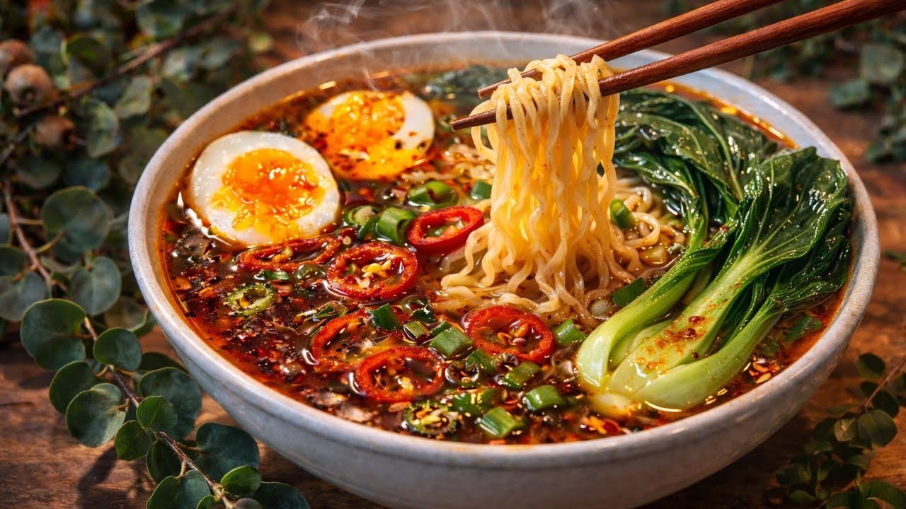 Spicy Buldak Ramen Recipe🌶🍜 | Restaurant Style ~ Made at Home! - YouTube