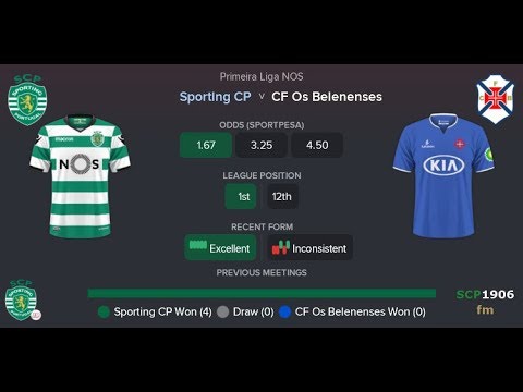 #127 19-20 Primeira Liga - Round 6, SPORTING vs CF Os Belenenses