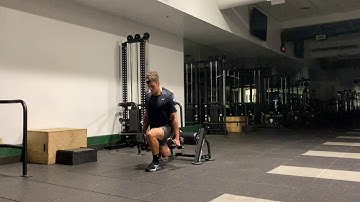 2 DB RFE Split Squat