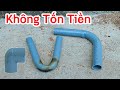 Cách Tạo Ra CO NHỰA Dán Ống Không Tốn Tiền / Mẹo Uốn Cong Ống Nhựa Đơn Giản.how to bend plastic pipe