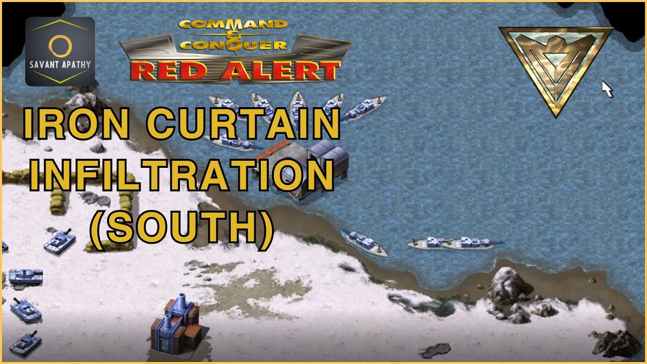 Command & Conquer - Red Alert - Allies 6B- Iron Curtain Infiltration (South)  [Hard]