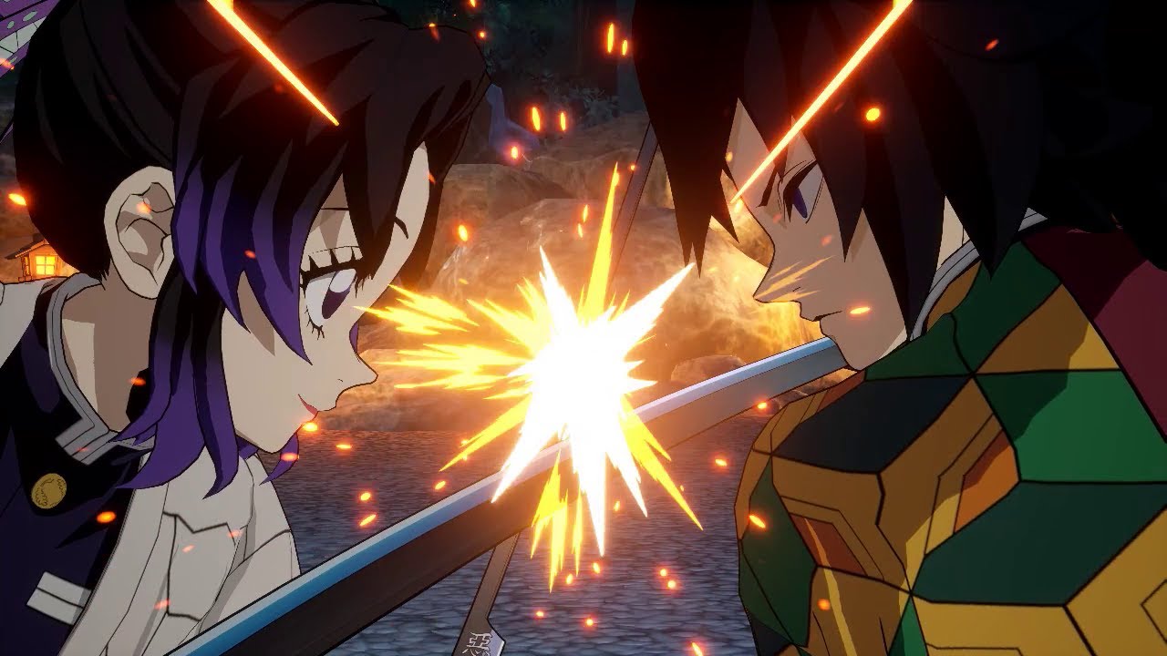 코쵸우 시노부, 아가츠마 젠이츠 무한성 VS 토미오카 기유, 카마도 네즈코 (귀멸의 칼날 히노카미 혈풍담2)