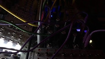 Make Noise Mimeophon - First Patch - Eurorack Ambient (Rings, 2hp Verb)