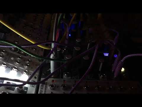 Make Noise Mimeophon - First Patch - Eurorack Ambient (Rings, 2hp Verb)