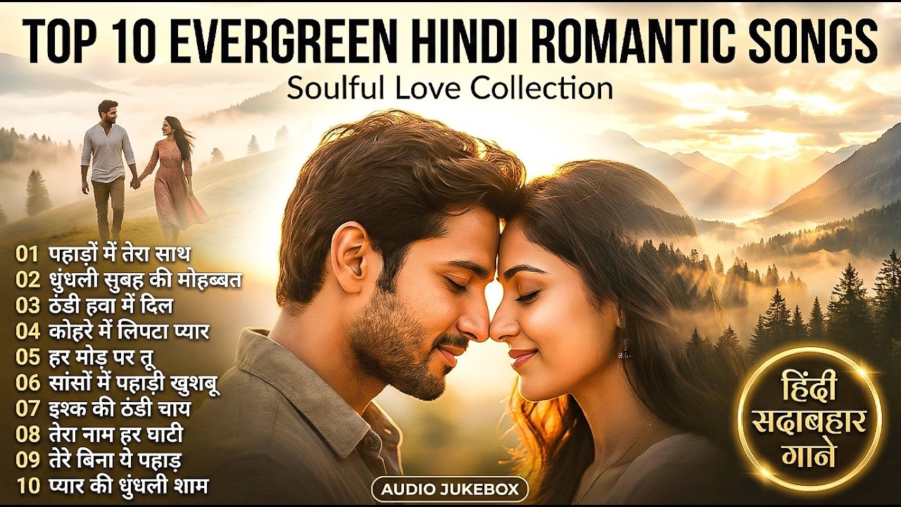 Top 10 Romantic Hindi Songs | Audio Jukebox | Bollywood Love Songs | Evergreen Melodies